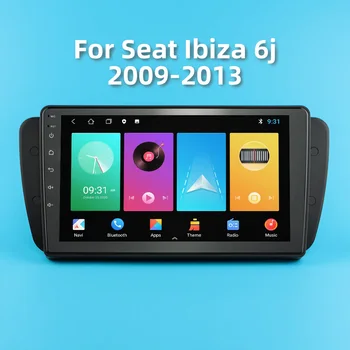 2 Din Android Pre Seat Ibiza 6J 2009 - 2013 autorádia GPS Navigácie, Multimédiá Auto Audio Prehrávač Vedúci Jednotky Autoradio